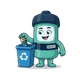 Battery Collection mascot